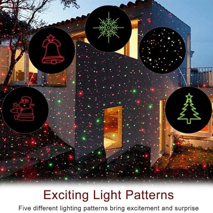 Solar Spot LightsChristmas Snowflake Lights for Wedding Christmas Halloween Holiday Party Yard Landscape Decor