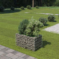 SKM Gabion Raised Bed Galvanised Steel 90x50x50 cm (Weight-8KG)