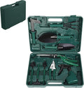 Garden Tools Set10 Piece Gardening and Planting Kit with Carrying CaseSucculent Tools Set Planting Tools Kit Including Shovel Rake Fork Weeder TrimmerGardening Gift Set for Gardener Women Men