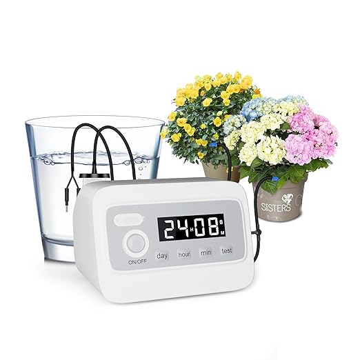 49FT Automatic Plant Watering System–HEKIWAY 390 Adjustable Watering Modes Supports 15-36 Pots | Indoor Garden System &amp Vacation Plant Watering Devices Auto Watering for Plants Outdoor