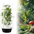 Indoor Hydroponics Growing System - Tower Garden with LED Light Smart Hydroponic Planter for Vegetables &amp Herbs for Gardening Enthusiasts.-