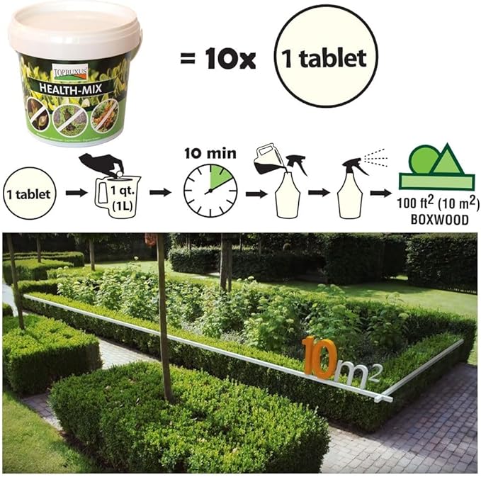 TOPBUXUS Boxwood Restore &amp Protect Mix - 10 tabs for 1000 sq. ft.