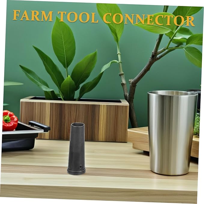 5pcs Hoe Iron Ferrule - Universal Garden Tool Handle Replacement Ferrules for Weeding Cultivating Soil Preparation Hand Tool