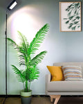 DOMMIA Grow Lights for Indoor Plants Full Spectrum Tall Plant Light Dimmable Adjustable Tripod Standing Grow Lamp Floor Refugium Lamp for Aquarium 45W 66in 6/12/16h