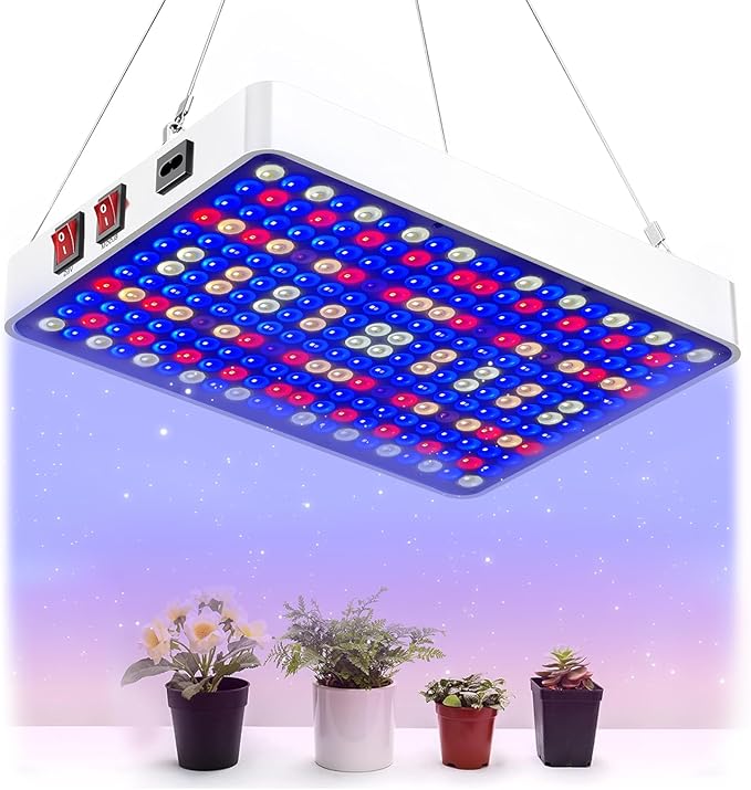 LED Grow Light 2000W Hanging Grow Lights for Indoor Plants Seedling Hydroponic Plants Veg Flower Growing Lamps Full Spectrum Plant Light