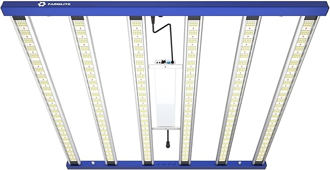 FARMLITE Grow Light 680Watts Grow Lights for Indoor Plants Full Spectrum LED Bar Growing Light Plant Hanging Growing Lamps Seedling Daisy Chain Dimmable Board 5x5ft Coverage