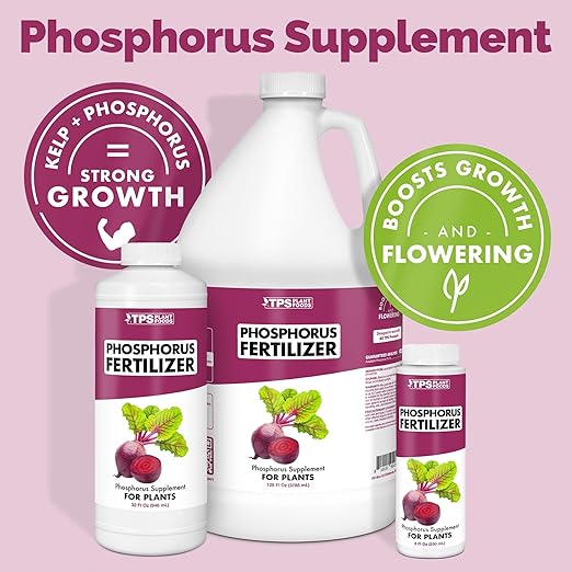 Phosphorus Fertilizer – Liquid Bloom Booster for Strong Roots Bigger Blooms &amp Flower Development 32 oz