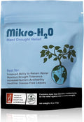 Mikro-H2O Plant Probiotics. Boost Plant Health and Growth. Enhance Water Retention in Roots &amp Soil. Good for Droughts Water Shortages (4 oz)