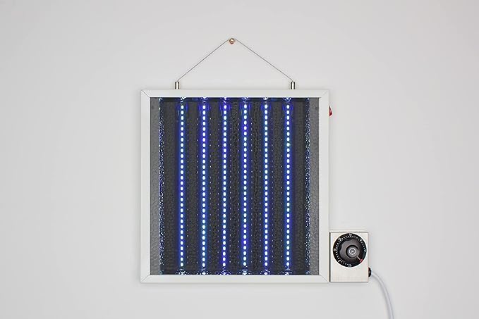 The LED Panel with UV 365nm Light 1X1Ft/50W &amp Build-in Timer120-277V Input Great for a Stand Along LED Grow Lights or Boost UV Input to get Strong and Fast Growing. (1X1Ft/50W)