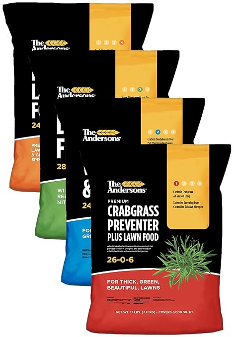 The Andersons Lawn Program | Full Season Fertilizer Program | Covers up to 5000 sq ft