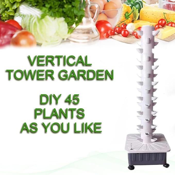 Hydroponics Growing System Hydroponics Tower Garden Hydroponic Growing Sys Aeroponics Growing Kit for Fruits and Vegetables for Fruits and Vegetables