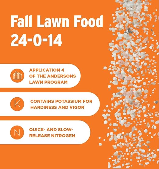The Andersons Premium Fall Lawn Food 24-0-14 Fertilizer 5000 sq ft Bag