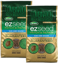 Scotts EZ Seed Patch &amp Repair Sun and Shade Mulch Grass Seed Fertilizer Combination for Bare Spots and Repair 10 lb 2 pk