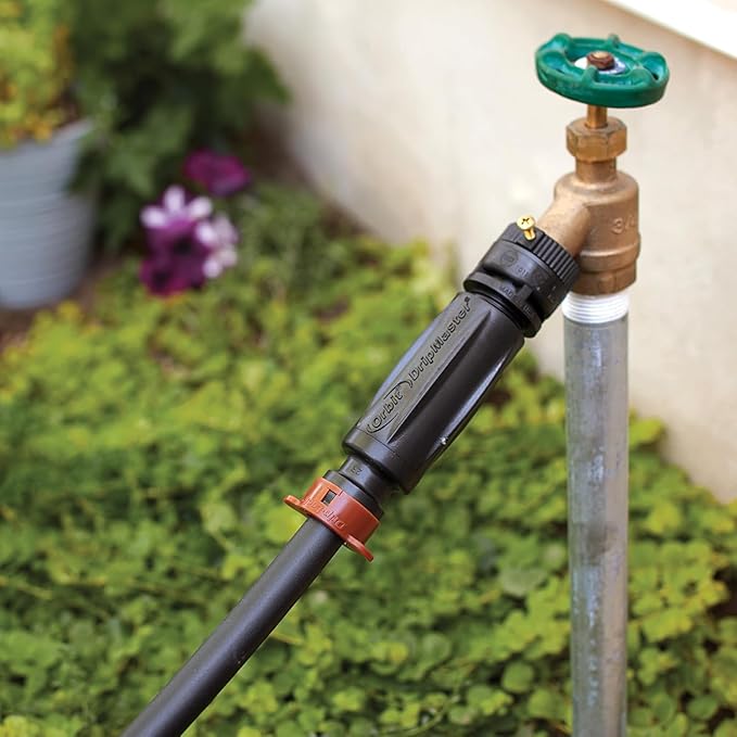 Orbit 5-Pack 3-in-1 Drip Irrigation Pressure Regulator Filter &amp Faucet Adapter (5)