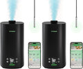 VIVOSUN AeroStream H05 Intelligent Wi-Fi Humidifier 1.32 Gal / 5 L Humidifier with Temp &amp Humidity Probe Smart Remote Control Designed for Growers (Pack of 2)