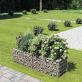 Galvanized Steel Raised Garden Bed 70.9 x 70.9 x 19.7 in Silver Rectangular Outdoor Planter Box Heavy-Duty Raised Flower or Vegetable Bed for Patio Lawn and Balcony