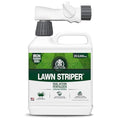 Turf Titan Lawn Striper Hose End – Iron &amp Nitrogen Fertilizer to Promote Dark-Green Stripe-Defined Turfs – Kids &amp Pet Safe Natural Lawn Fertilizer – Green Grass Solution – 6000 Sq Ft (32 oz