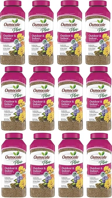Osmocote Smart-Release Plant Food Plus Outdoor &amp Indoor Fertilizer 2 Lbs. (12)