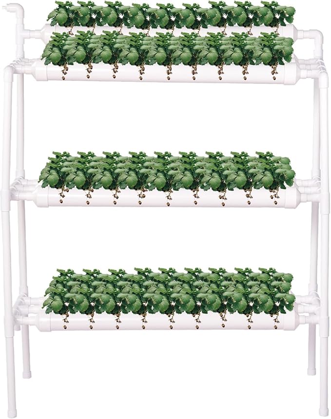 Hydroponic Growing System - Hydroponic Kit | Soilless Cultivation Grow Box Garden Cabinet Box Indoor Planting Kit for Fruits Vegetables