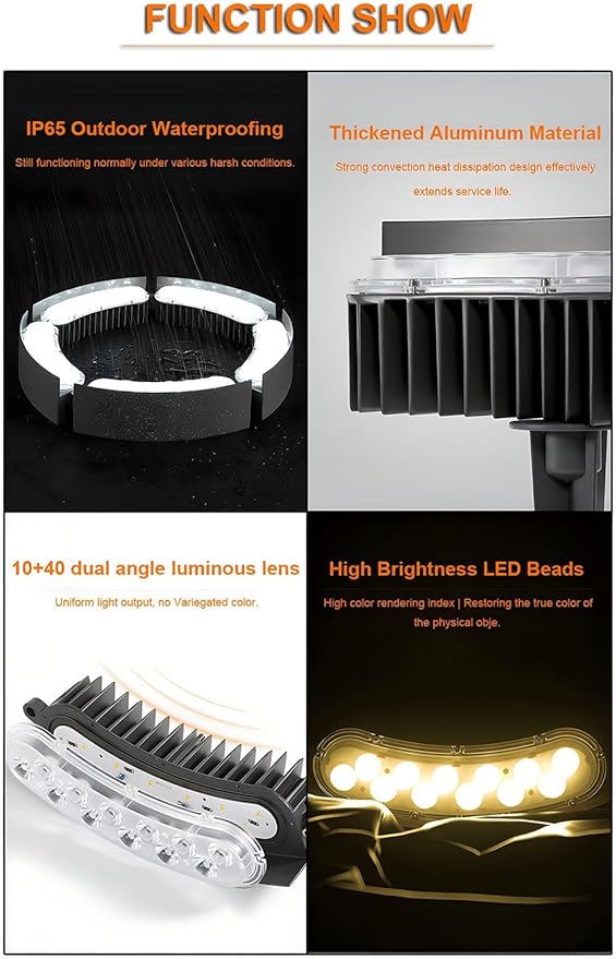 Outdoor Landscape Spotlights LED Garden Lights Outdoor Ring Tree Light Landscape Lights with Transformer for Courtyard (Pack of 8)