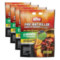 Ortho Fire Ant Killer Broadcast Granules Kills Mounds in 15 Minutes 6 Month Protection Treats 5000 sq. ft. 11.5 lb. (Pack of 4)
