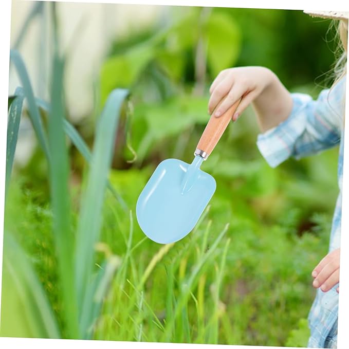1set Boy Girl Gardening Tool Set Boy Girl Planting Tools Rake Shovel Watering Can and Storage Bag for Outdoor Fun and Learning Activities