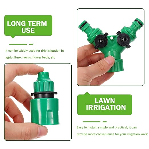 TOYANDONA Automatic Drip Irrigation Kit with Drippers for Home Garden Watering Precise Watering System for Plants Saplings Fruits and Melons Outdoor Sprinkler