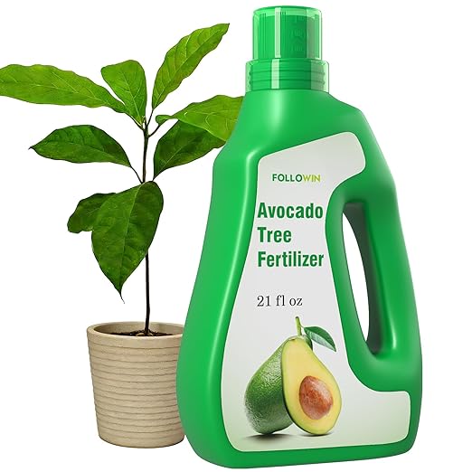 FOLLOWIN Avocado Tree Fertilizer Concentrate Avocado Liquid Plant Food 3-1-2 NPK Chelated Formula 21oz with Measured Cap