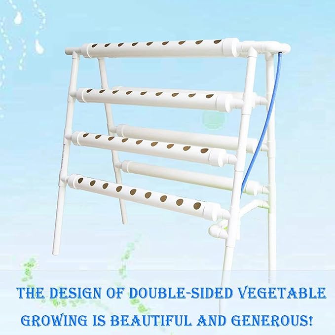Hydroponic Site Grow Kit Hydroponic Growing System Water Culture Garden Plant System for Leafy Vegetables /1PC