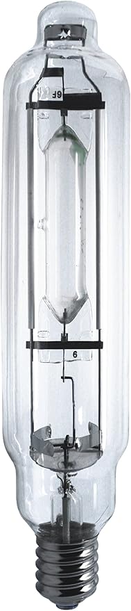 1000 Watt Vegetative Metal Halide Lamp MH Grow Light Bulb Lamp MH 1000W E39 High PAR Enhanced Blue and Violet Spectrums CCT 6000K for Vege Growth and Flower