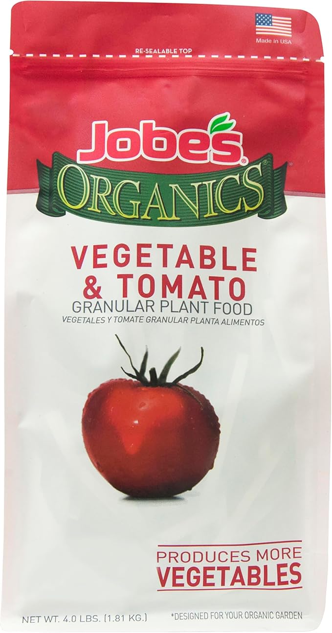 Chapin 2-Gallon 100% Recycled Outdoor/Indoor Watering Can Bundle with Jobe's 4 lbs Organic Vegetable &amp Tomato Fertilizer