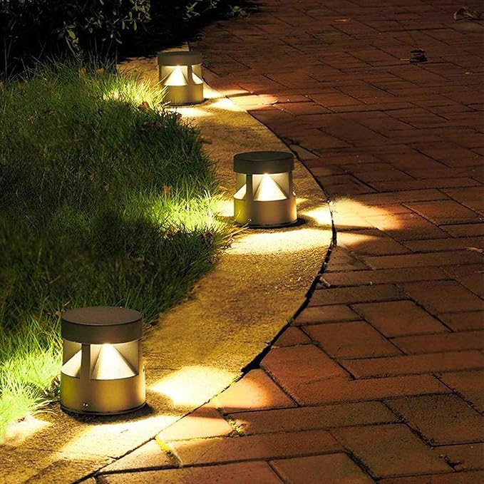 LED Outdoor Landscape Lights Spotlights for Hotels Llawn Villas Courtyards6W AC 220V/24V Tree Wall Lighting(White6W220V)