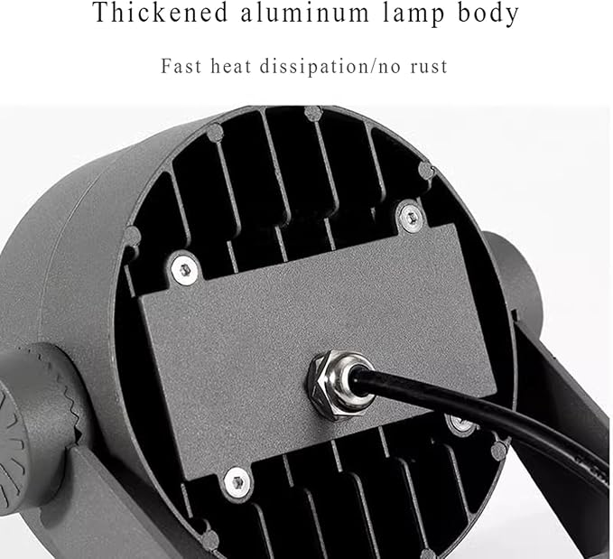 Outdoor Floodlight - LED Spotlight Spotlight Led Beam Light AC85-265V IP65 Waterproof Tree Lights Landscape Lights For Garden Lawn Patio Villas Path Park Landscape Lighting(White18W-AC220V)