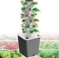 15/20/25/30hole - Plant Hydroponics Tower 3/4/5/6 Floors - Garden Hydroponic Growing Timer for Fruits and VegetablesWhite-20Hole//1pc