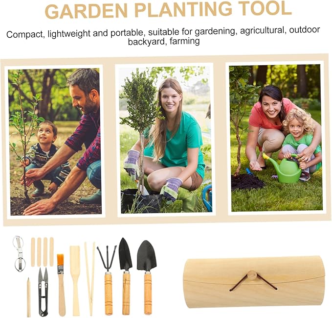 KESYOO 1set Garden Tool Set Indoor Gardening Tools Kit for Digging Transplanting and Planting for Houseplants Plants and