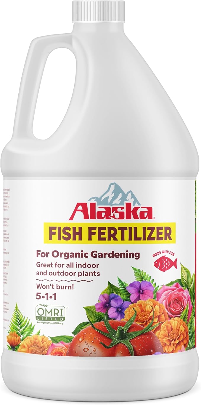 Alaska Fish Fertilizer OMRI Listed 5-1-1 115 oz
