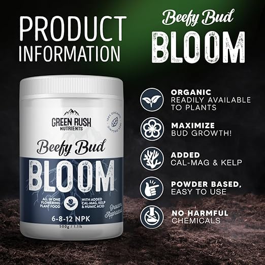 Organic Veg to Harvest Double Pack – Indoor &amp Outdoor Fertilizer for Leafy Greens Vegetables Herbs &amp More – Grow &amp Bloom Combo (5000g - 32 Plant)