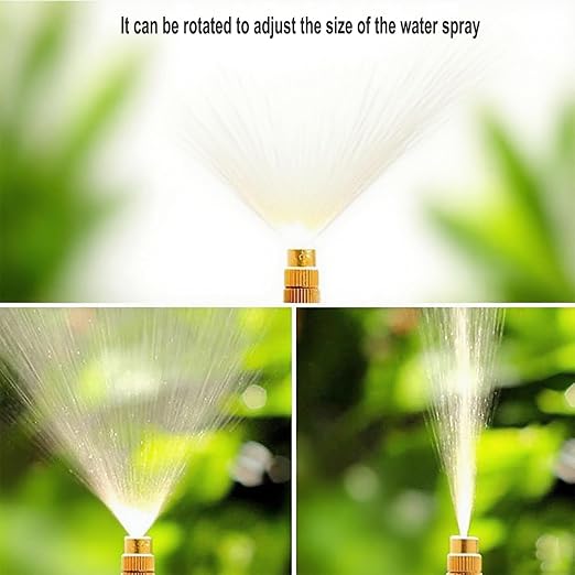 Drip Irrigation System for Garden 66 ft Garden Watering System Drip Irrigation Kit with 20pcs 360° Bending Mister Nozzles for Lawn Yard Flower Green Houses Plants
