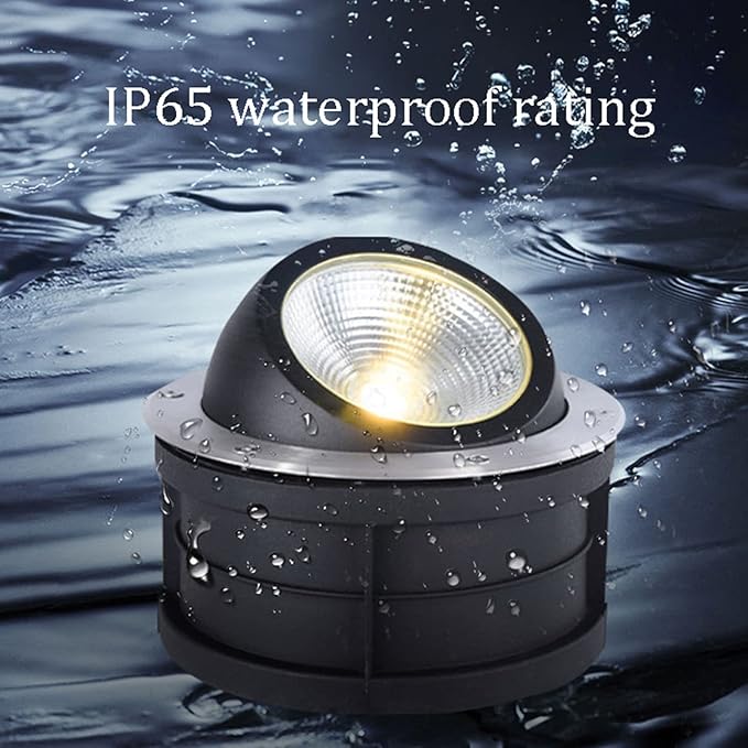 Landscape Lights LED Underground Light COB Spotlight Source Ground IP65 Waterproof Floor Lamp for Driveway Deck