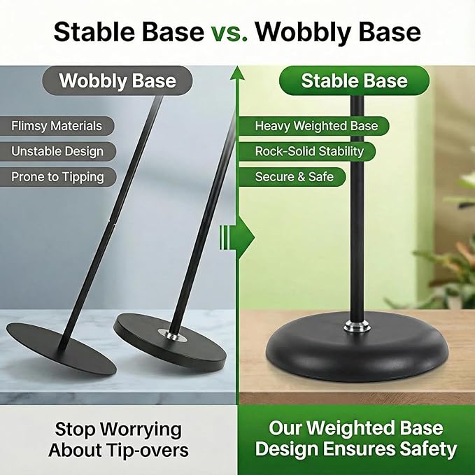 Floor Lamp Grow Lights for Indoor Plants Adjustable Height Tall Standing Plant Light with Remote &amp Timer 360° Gooseneck Full Spectrum Dimmable Weighted Base