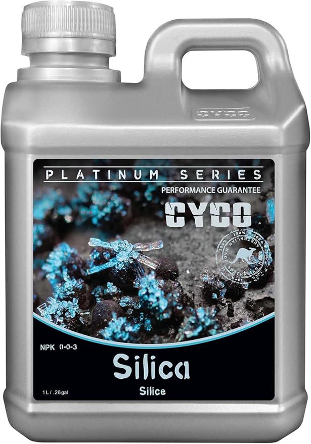 CYCO Silica Liquid Solution for Hydroponic Plants 0-0-3 1 Liter