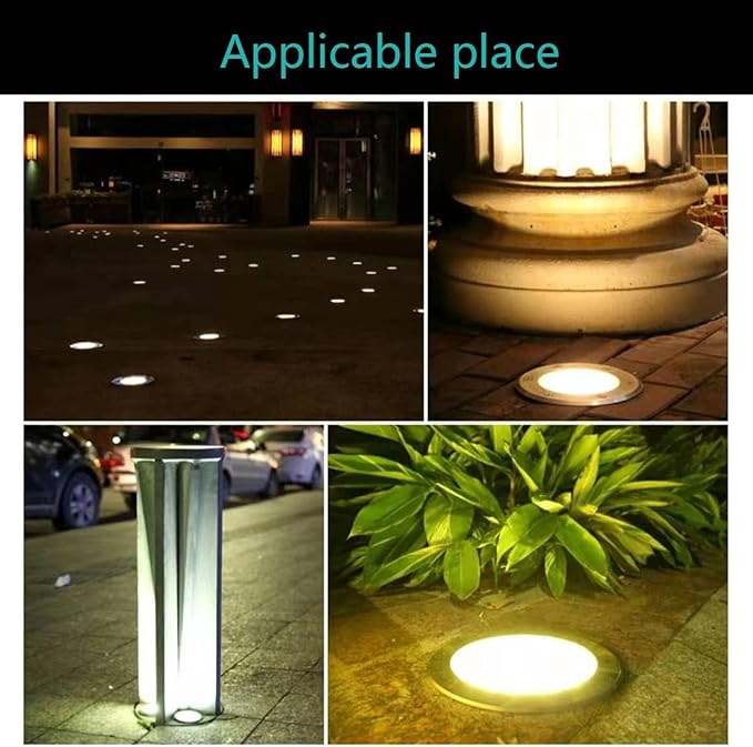 LED Ring Fountain Light - Submersible Landscape Spotlight DC 24V Pool Underwater Lighting IP67 Waterproof for Garden Fountain Pools