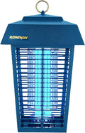 Flowtron Bug Zapper 1 Acre of Outdoor Coverage with Powerful 40W Bulb &amp 5600V Instant Killing Grid Electric Insect Fly &amp Mosquito Zapper Made in The USA - Blue Color