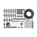 Vego Garden Irrigation Kit - Drip Irrigation System for Raised Garden Beds Efficient Watering Solution for Vegetables Flowers and Plants Easy DIY Installation (Large)