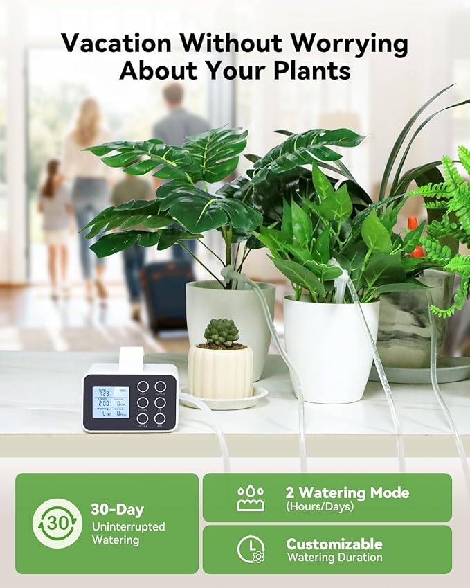 BAOSHISHAN Automatic Plant Watering System and 40pod Hydroponic Tower
