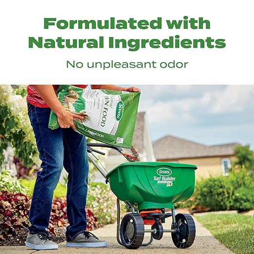 Scotts Natural Lawn Fertilizer 4000 sq. ft. 29.1 lbs. (2-Pack)