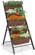 S AFSTAR 5-Tier Vertical Garden Planter 5-Layer Raised Garden Bed with 5 Detachable Planter Boxes &amp Metal Frame Indoor Outdoor Elevated Planting Containers for Flower Vegetables Fruit Herbs