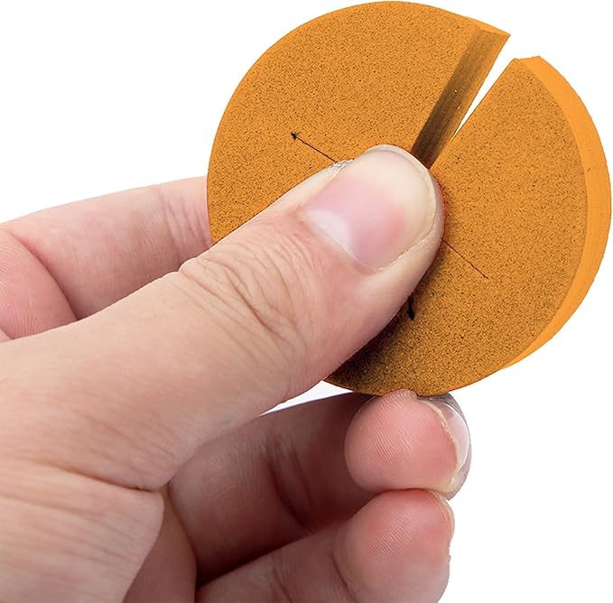2” Neoprene Foam Inserts for Hydroponics Growing System Clone Machine Propagation Indoor Gardening 100 Pack Orange