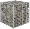 YAFF Cube Gabion Raised Bed Steel Wire 15.7x15.7x15.7