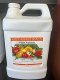 Metanaturals Plant Nutrient 3-3-3 Gallon Complete Nutrition for The Organic Garden for hydroponic or Soil